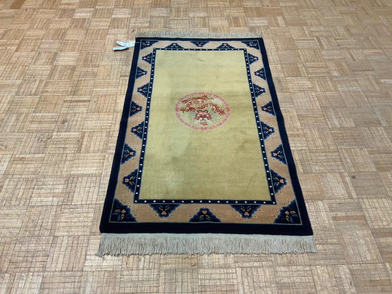 LIKE NEW 3ft. x 5ft. TRADITIONAL PEKING - David Tiftickjian & Sons