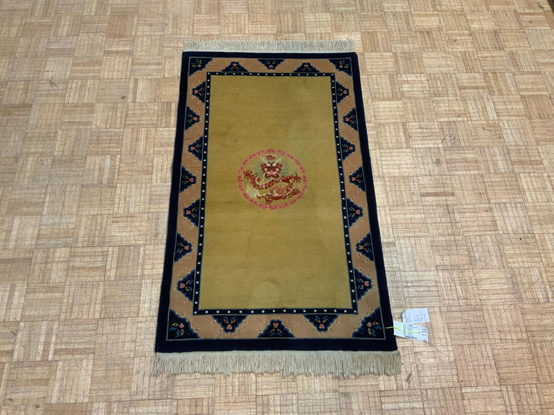 LIKE NEW 3ft. x 5ft. TRADITIONAL PEKING - David Tiftickjian & Sons
