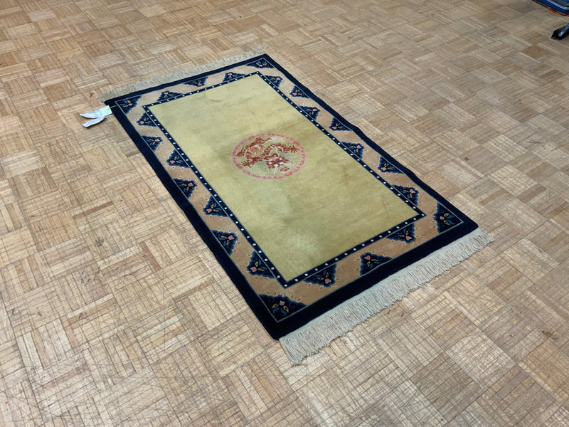 LIKE NEW 3ft. x 5ft. TRADITIONAL PEKING - David Tiftickjian & Sons