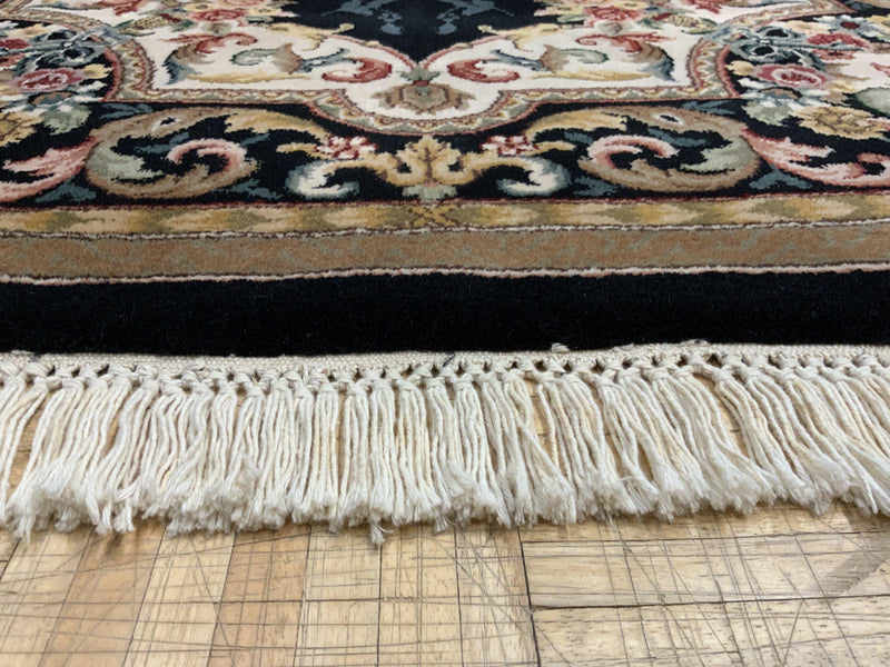LIKE NEW 4ft. x 6ft. TRADITIONAL AUBUSSON - David Tiftickjian & Sons