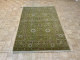LIKE NEW 4ft. x 6ft. TRANSITIONAL OUSHAK - David Tiftickjian & Sons
