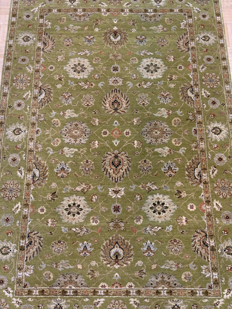 LIKE NEW 4ft. x 6ft. TRANSITIONAL OUSHAK - David Tiftickjian & Sons