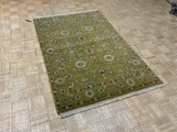 LIKE NEW 4ft. x 6ft. TRANSITIONAL OUSHAK - David Tiftickjian & Sons