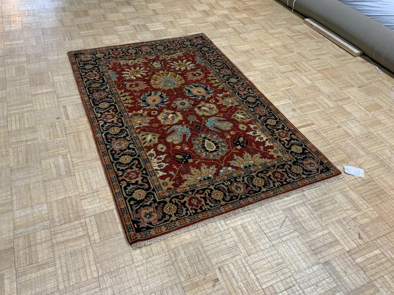 LIKE NEW 4ft. x 6ft. TRANSITIONAL SERAPI - David Tiftickjian & Sons
