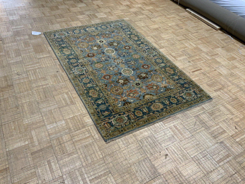LIKE NEW 4ft. x 6ft. TRANSITIONAL SERAPI - David Tiftickjian & Sons