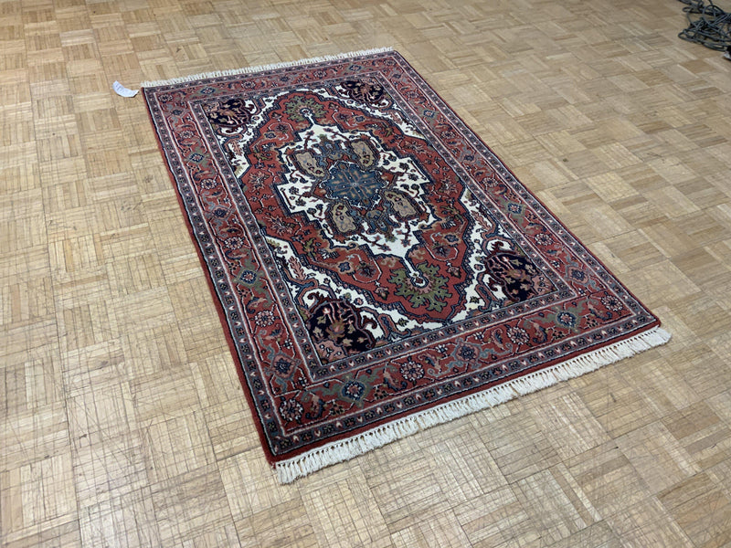 LIKE NEW 4ft. x 6ft. TRANSITIONAL SERAPI - David Tiftickjian & Sons
