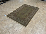 LIKE NEW 4ft. x 6ft. TRANSITIONAL SOUMAK - David Tiftickjian & Sons