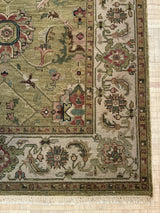 LIKE NEW 4ft. x 6ft. TRANSITIONAL SOUMAK - David Tiftickjian & Sons