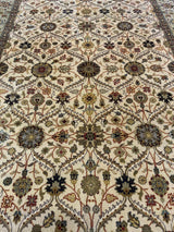 LIKE NEW 5ft. x 7ft. TRADITIONAL TABRIZ - David Tiftickjian & Sons