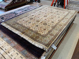 LIKE NEW 5ft. x 7ft. TRADITIONAL TABRIZ - David Tiftickjian & Sons