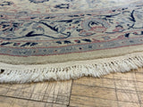 LIKE NEW 6ft. x 6ft. TRADITIONAL KASHAN - David Tiftickjian & Sons