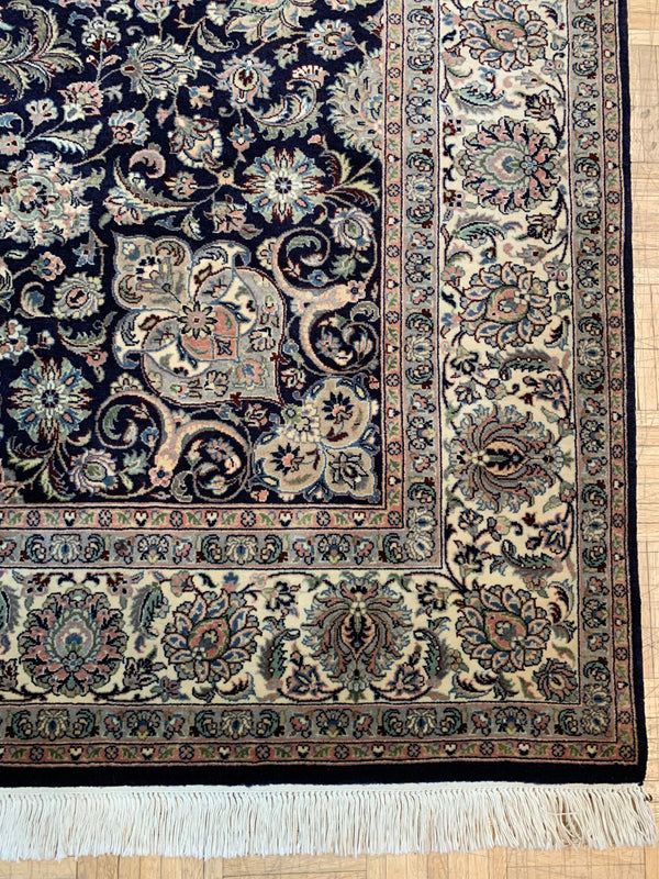 LIKE NEW 6ft. x 9ft. FLORAL TABRIZ - David Tiftickjian & Sons