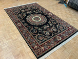 LIKE NEW 6ft. x 9ft. TRADITIONAL KASHAN - David Tiftickjian & Sons