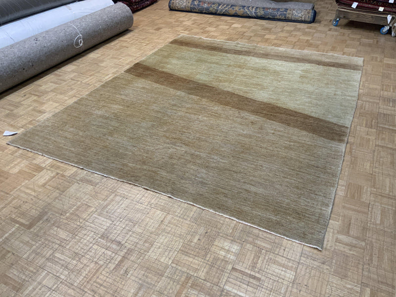 LIKE NEW 8ft. x 10ft. MODERN GABBEH - David Tiftickjian & Sons