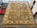 LIKE NEW 8ft. x 10ft. TRADITIONAL KASHAN - David Tiftickjian & Sons