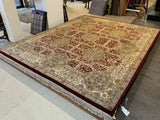 LIKE NEW 8ft. x 10ft. TRANSITIONAL KASHAN - David Tiftickjian & Sons