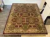 LIKE NEW 8ft. x 10ft. TRANSITIONAL KASHAN - David Tiftickjian & Sons