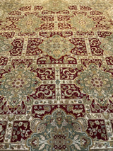 LIKE NEW 8ft. x 10ft. TRANSITIONAL KASHAN - David Tiftickjian & Sons