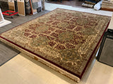 LIKE NEW 8ft. x 10ft. TRANSITIONAL KASHAN - David Tiftickjian & Sons