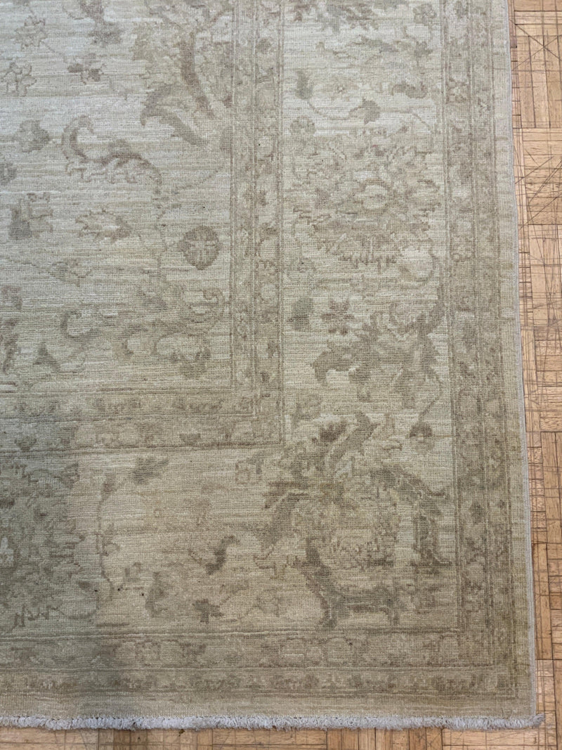 LIKE NEW 8ft. x 10ft. TRANSITIONAL PESHAWAR - David Tiftickjian & Sons