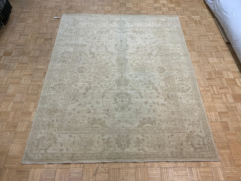 LIKE NEW 8ft. x 10ft. TRANSITIONAL PESHAWAR - David Tiftickjian & Sons