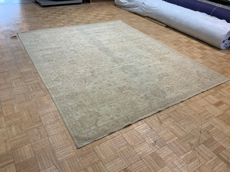LIKE NEW 8ft. x 10ft. TRANSITIONAL PESHAWAR - David Tiftickjian & Sons