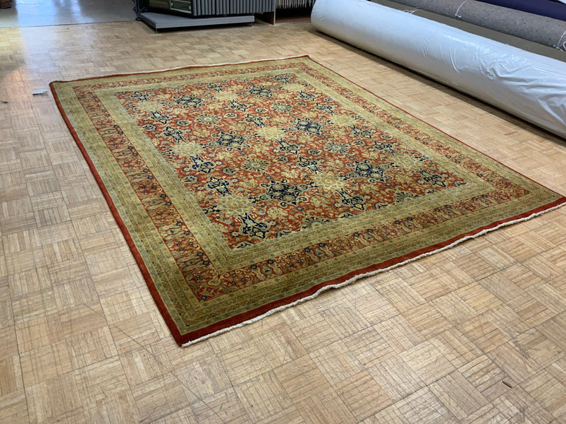 LIKE NEW 8ft. x 10ft. TRANSITIONAL PESHAWAR - David Tiftickjian & Sons