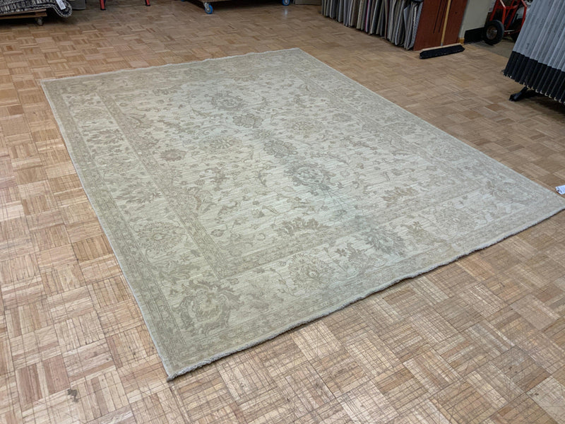 LIKE NEW 8ft. x 10ft. TRANSITIONAL PESHAWAR - David Tiftickjian & Sons