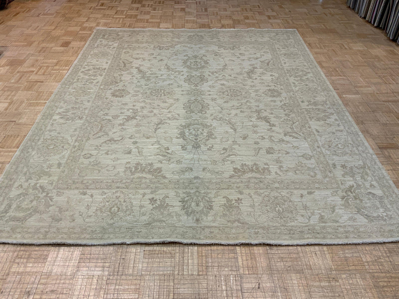 LIKE NEW 8ft. x 10ft. TRANSITIONAL PESHAWAR - David Tiftickjian & Sons