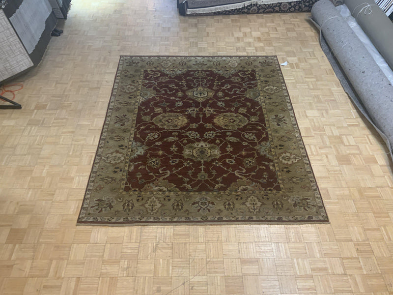 LIKE NEW 8ft. x 9ft. TRADITIONAL ZIEGLER - David Tiftickjian & Sons
