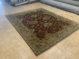 LIKE NEW 8ft. x 9ft. TRADITIONAL ZIEGLER - David Tiftickjian & Sons