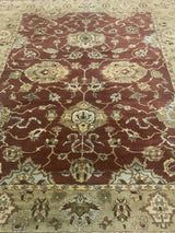 LIKE NEW 8ft. x 9ft. TRADITIONAL ZIEGLER - David Tiftickjian & Sons