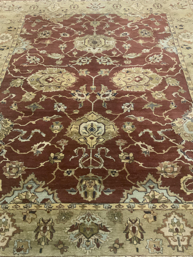 LIKE NEW 8ft. x 9ft. TRADITIONAL ZIEGLER - David Tiftickjian & Sons