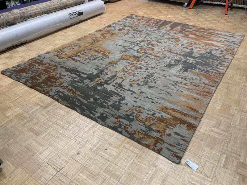 LIKE NEW 9ft. x 12ft. MODERN ABSTRACT - David Tiftickjian & Sons