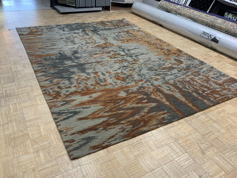 LIKE NEW 9ft. x 12ft. MODERN ABSTRACT - David Tiftickjian & Sons