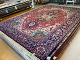 LIKE NEW 9ft. x 12ft. TRADITIONAL HERIZ - David Tiftickjian & Sons