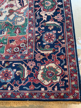 LIKE NEW 9ft. x 12ft. TRADITIONAL HERIZ - David Tiftickjian & Sons