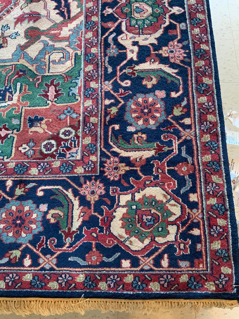 LIKE NEW 9ft. x 12ft. TRADITIONAL HERIZ - David Tiftickjian & Sons
