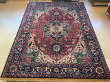 LIKE NEW 9ft. x 12ft. TRADITIONAL HERIZ - David Tiftickjian & Sons