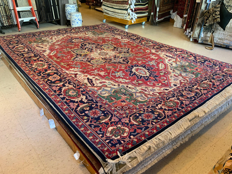 LIKE NEW 9ft. x 12ft. TRADITIONAL HERIZ - David Tiftickjian & Sons