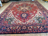 LIKE NEW 9ft. x 12ft. TRADITIONAL HERIZ - David Tiftickjian & Sons