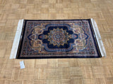 NEW 2ft. x 4ft. TRADITIONAL TURKISH ART SILK - David Tiftickjian & Sons