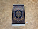 NEW 2ft. x 4ft. TRADITIONAL TURKISH ART SILK - David Tiftickjian & Sons