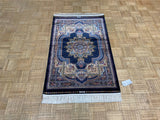 NEW 2ft. x 4ft. TRADITIONAL TURKISH ART SILK - David Tiftickjian & Sons