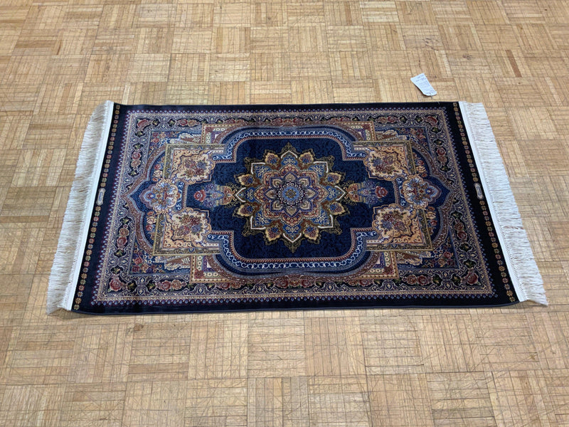 NEW 2ft. x 4ft. TRADITIONAL TURKISH ART SILK - David Tiftickjian & Sons