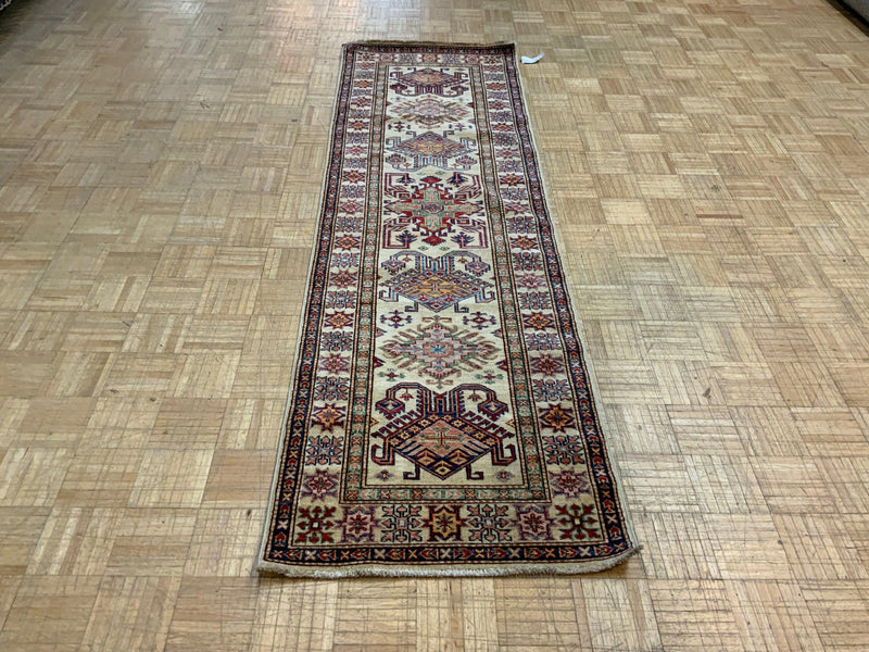 NEW 2ft. x 8ft. TRANSITIONAL KAZAK - David Tiftickjian & Sons