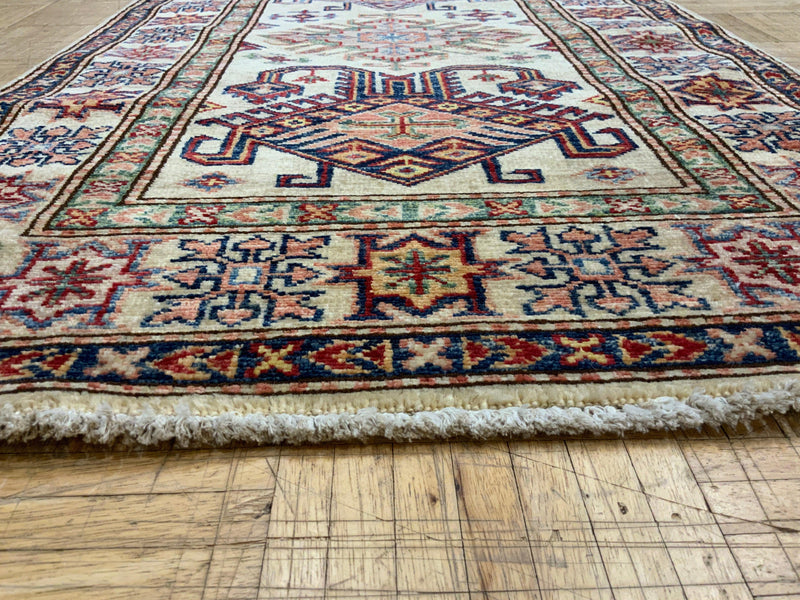 NEW 2ft. x 8ft. TRANSITIONAL KAZAK - David Tiftickjian & Sons
