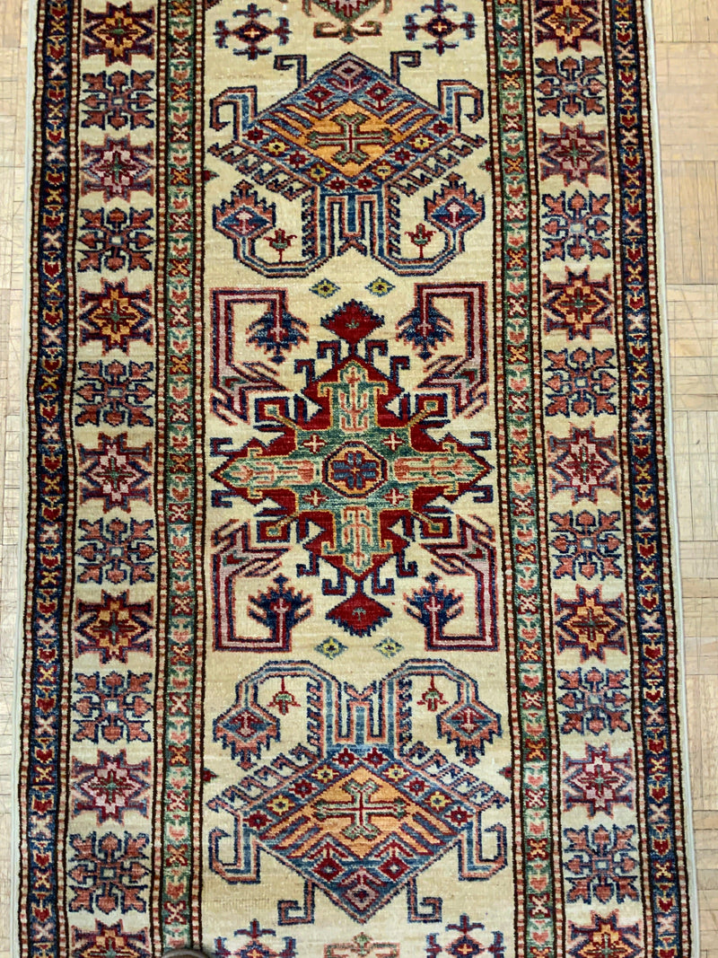 NEW 2ft. x 8ft. TRANSITIONAL KAZAK - David Tiftickjian & Sons