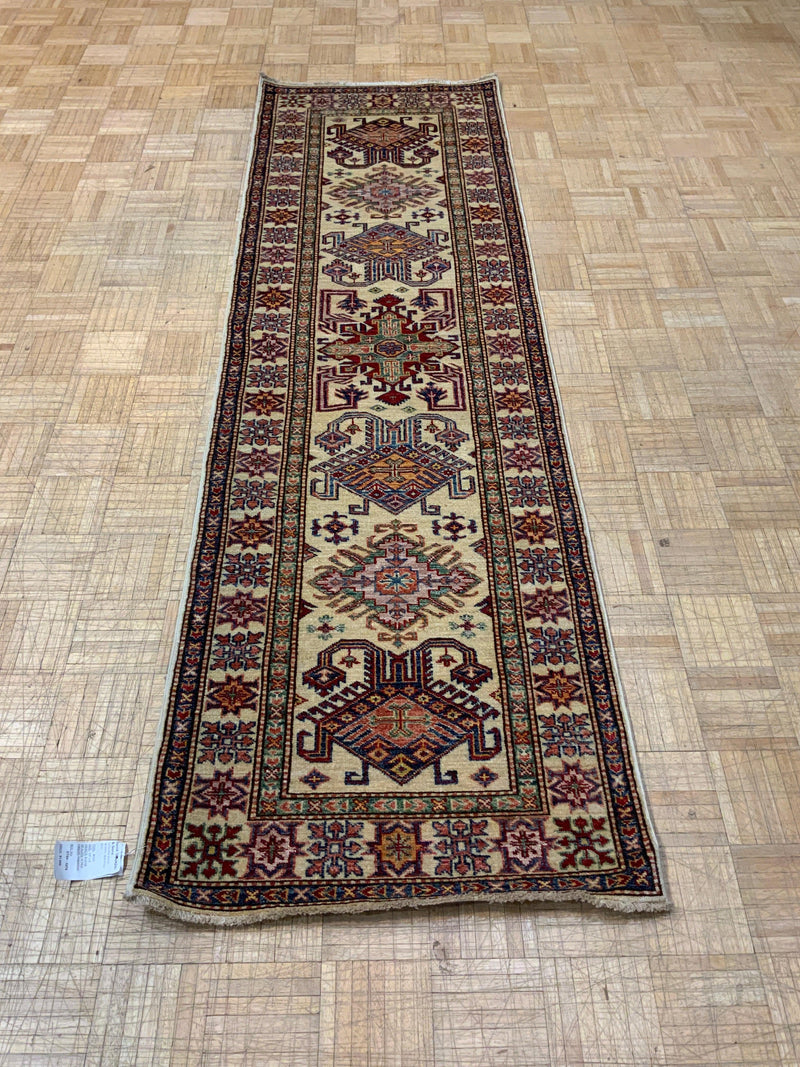 NEW 2ft. x 8ft. TRANSITIONAL KAZAK - David Tiftickjian & Sons
