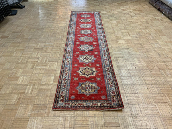 NEW 3ft. x 10ft. TRANSITIONAL KAZAK - David Tiftickjian & Sons